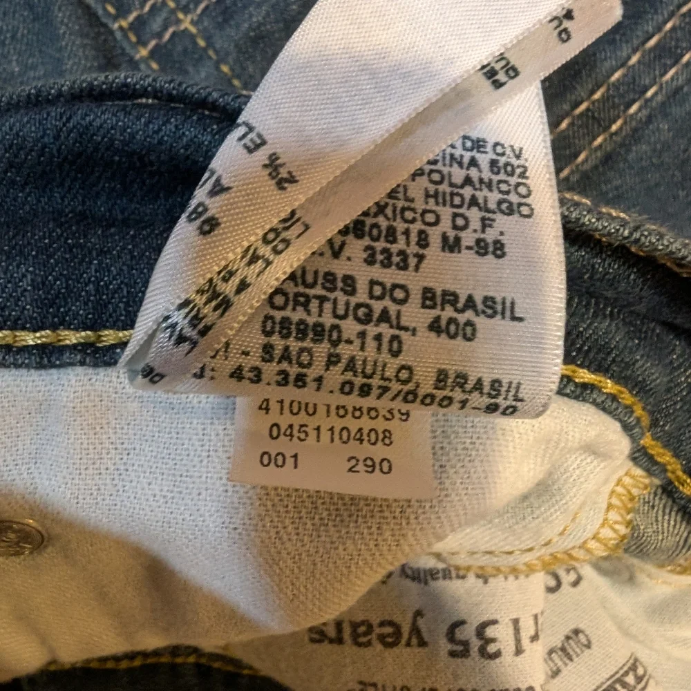 Real Fade Levi's 511 Men's 31x30‎ Dark Wash